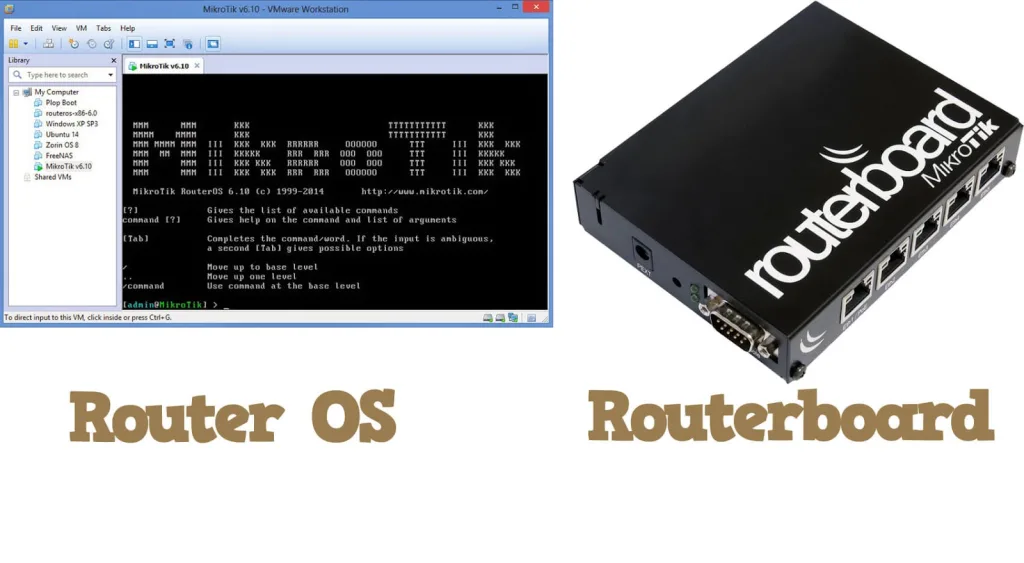 Perbedaan RouterBoard dan RouterOS